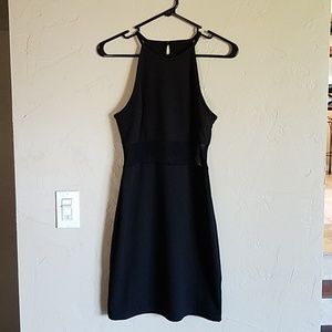 NWT Black Halter Dress